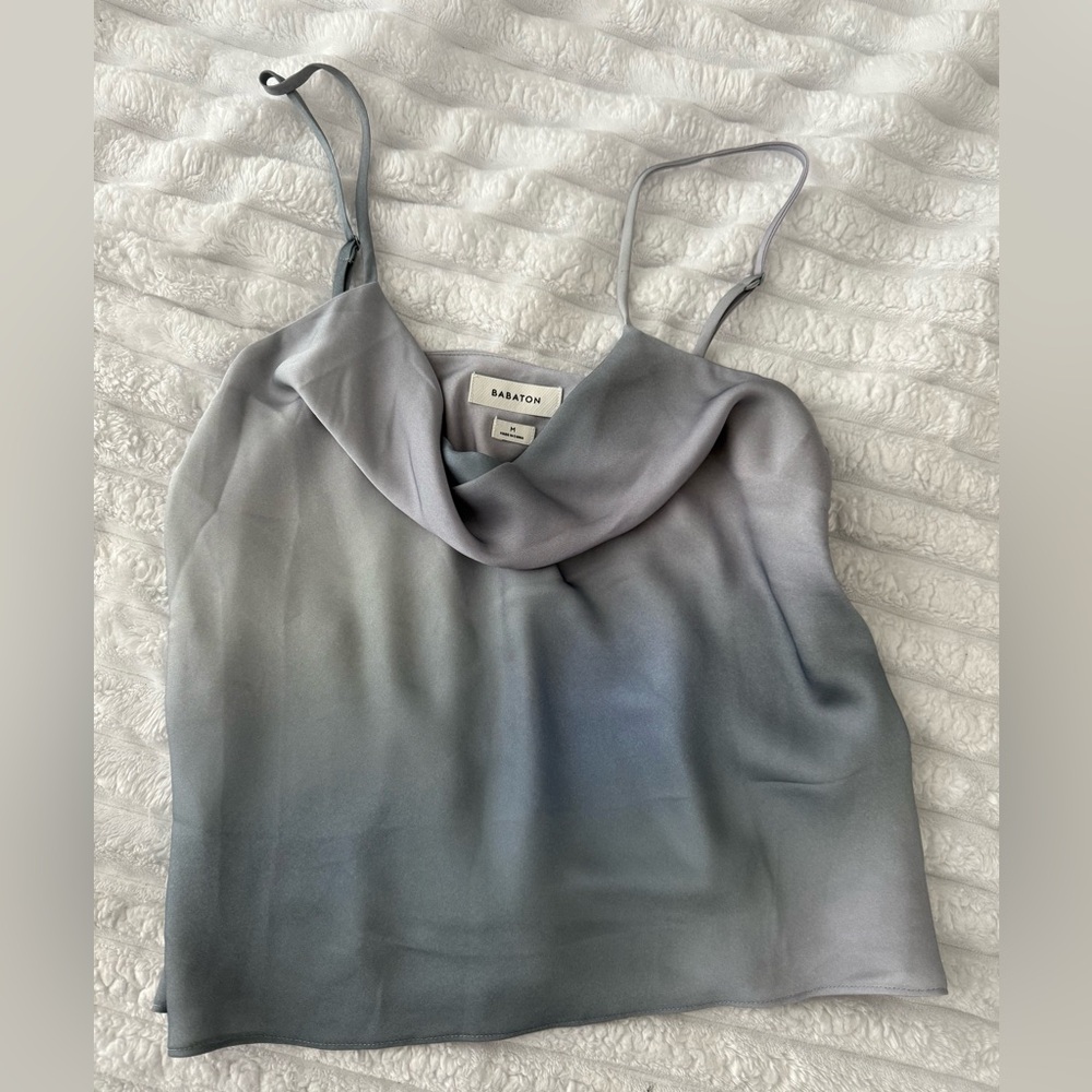 Babaton/Aritzia - Blue/Silver/Gray Camisole Top